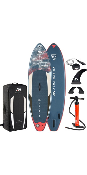 2026 Aqua Marina Wave Surf iSUP With Surf Leash 46189